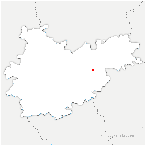 carte de localisation de Mauressac