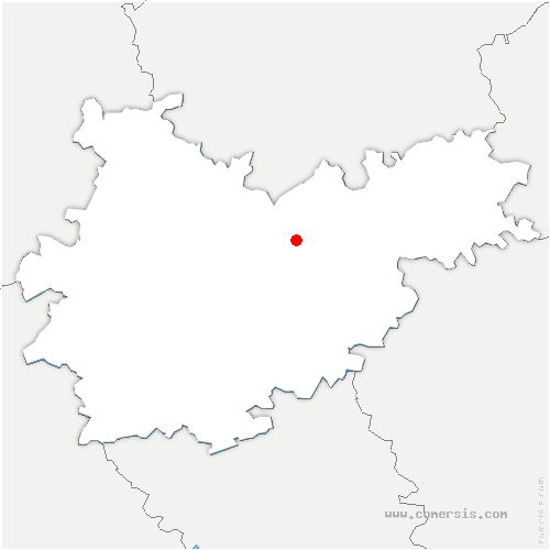 carte de localisation de Mauzac