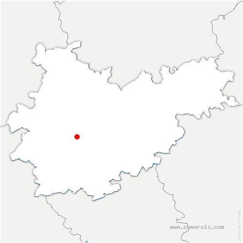 carte de localisation de Missècle