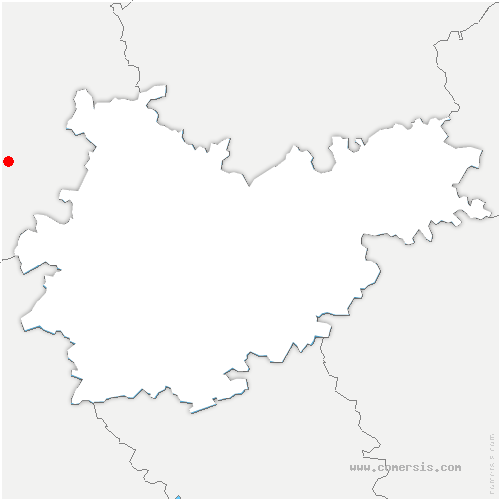 carte de localisation de Molandier