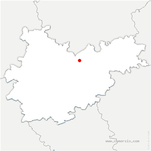 carte de localisation de Monclar