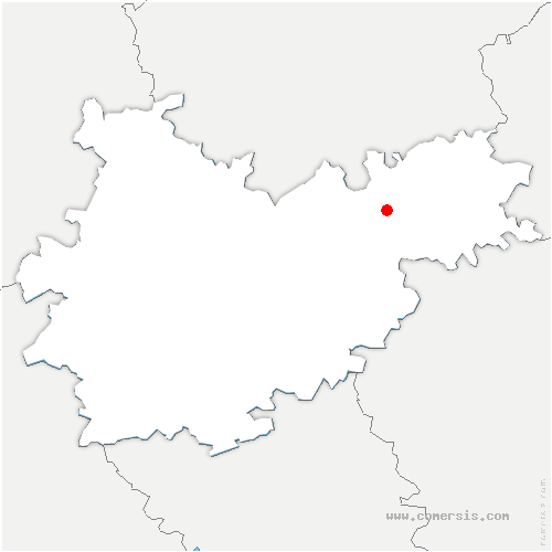 carte de localisation de Monfort