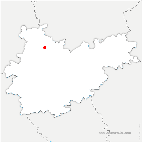 carte de localisation de Montagudet