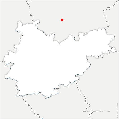 carte de localisation de Montaigut-sur-Save