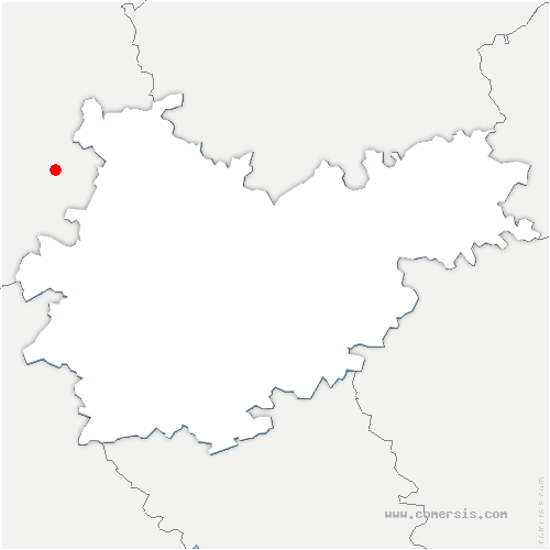 carte de localisation de Montauriol