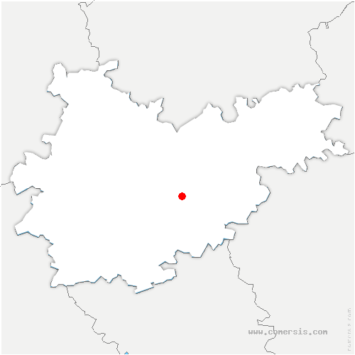 carte de localisation de Montesquieu-Volvestre