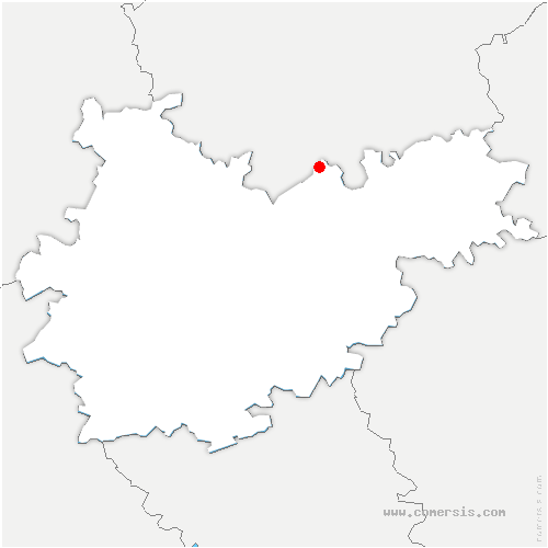 carte de localisation de Montpezat-de-Quercy