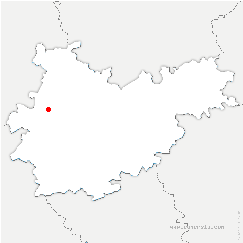 carte de localisation de Nénigan