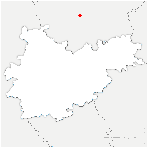 carte de localisation d'Ondes
