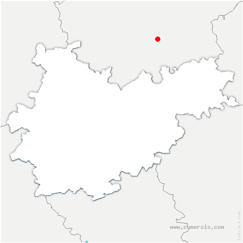 carte de localisation de Pechbonnieu
