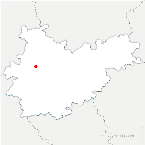 carte de localisation de Peyrole