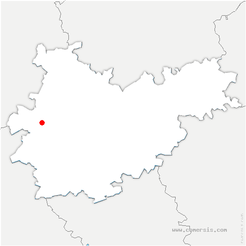carte de localisation de Pommevic