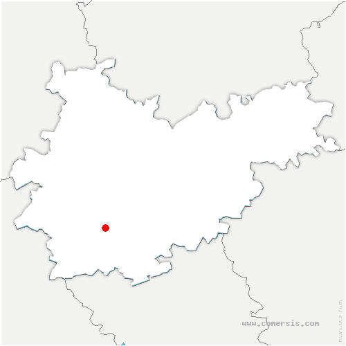 carte de localisation de Prades