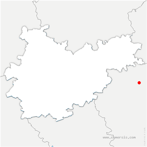 carte de localisation de Pujaudran