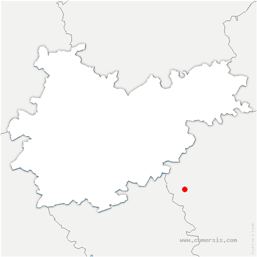 carte de localisation de Puyjourdes