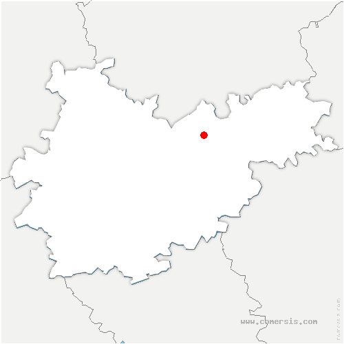 carte de localisation de Puységur