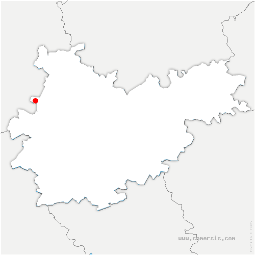 carte de localisation de Rabastens