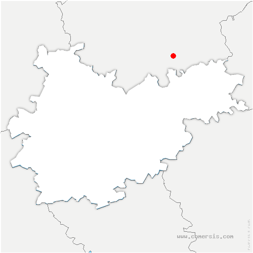 carte de localisation de Rouffiac-Tolosan