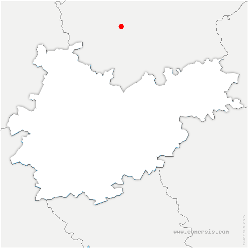 carte de localisation de Saint-Cézert