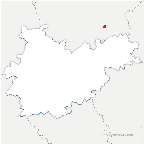 carte de localisation de Saint-Jean-Lherm