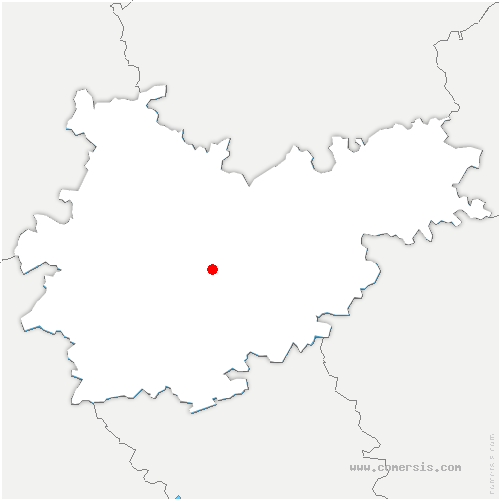 carte de localisation de Saint-Julien-du-Puy