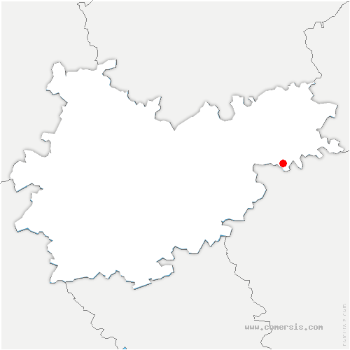 carte de localisation de Saint-Orens