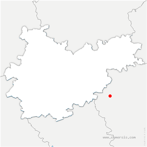carte de localisation de Saint-Soulan