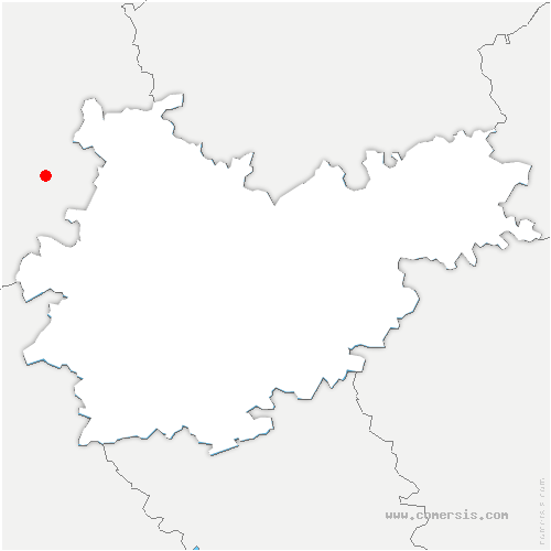 carte de localisation de Sainte-Camelle