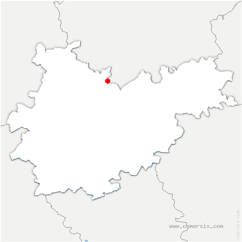 carte de localisation de Sainte-Foy-de-Peyrolières