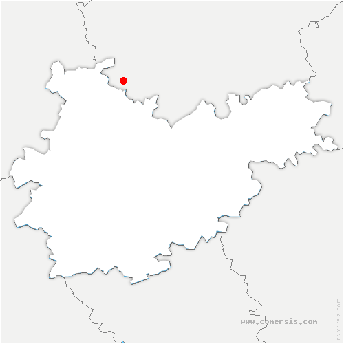 carte de localisation de Salles