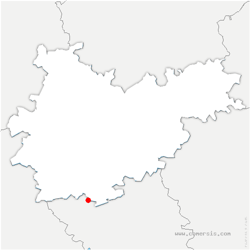 carte de localisation de Sorèze