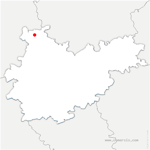 carte de localisation de Tonnac