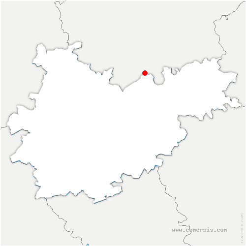 carte de localisation de Tournefeuille
