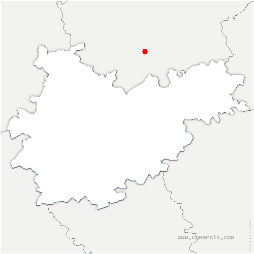 carte de localisation de Tréban