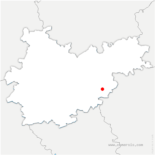 carte de localisation de Vaïssac