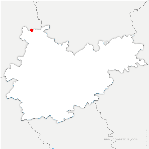 carte de localisation de Vaour