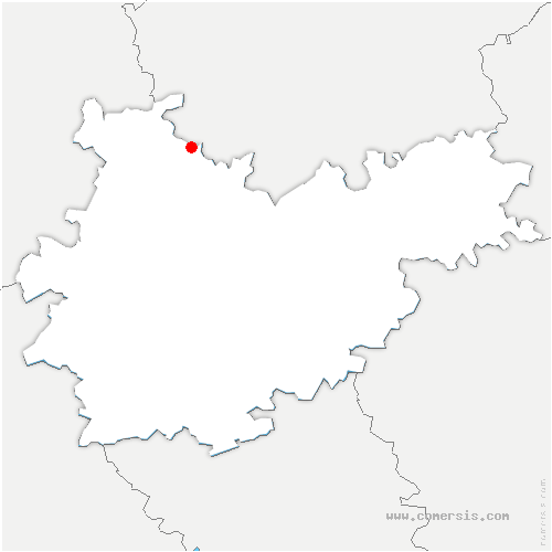 carte de localisation de Villeneuve-sur-Vère