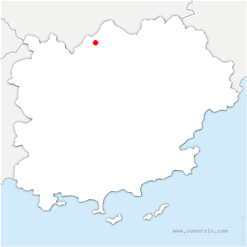 carte de localisation de Baudinard-sur-Verdon