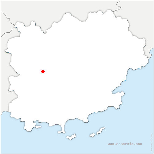 carte de localisation de Brignoles