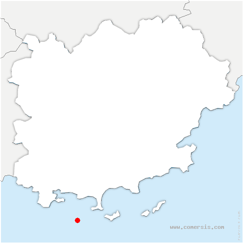 carte de localisation d'Esparron-de-Verdon