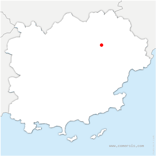 carte de localisation de Figanières