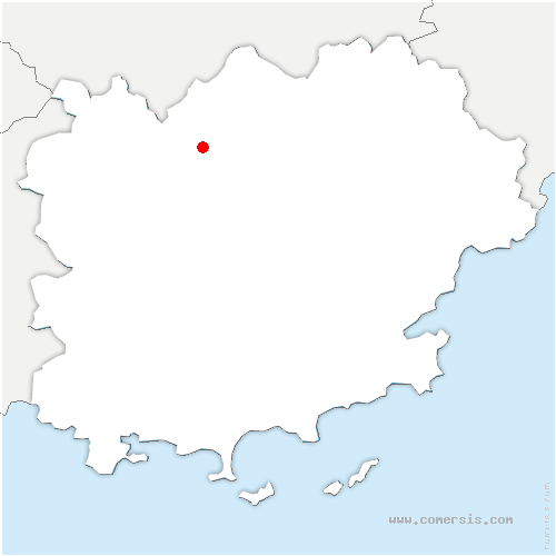 carte de localisation de Fox-Amphoux