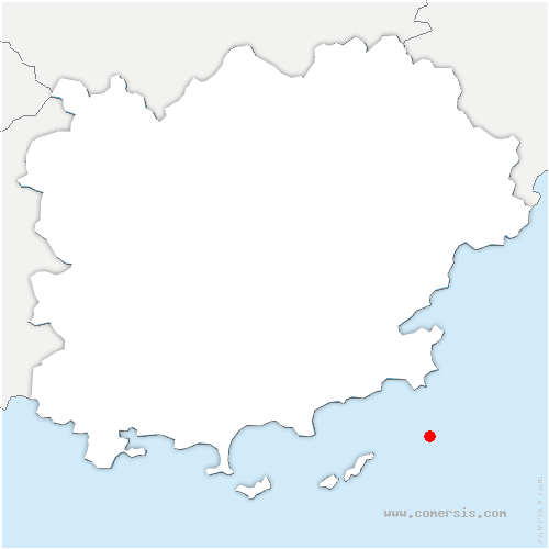 carte de localisation de la Motte-d'Aigues