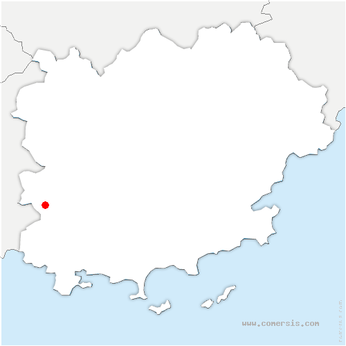 carte de localisation de Riboux