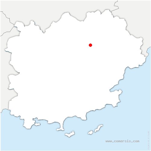 carte de localisation de Seyne