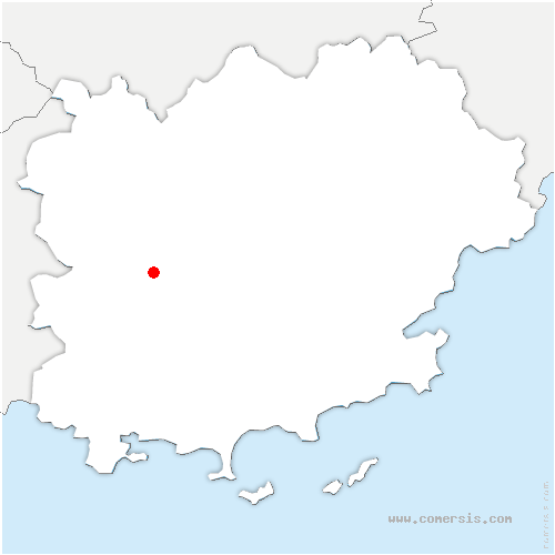 carte de localisation de Tourves