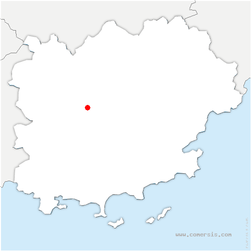 carte de localisation du Val