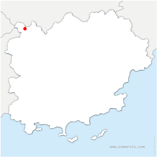 carte de localisation de Vinon-sur-Verdon