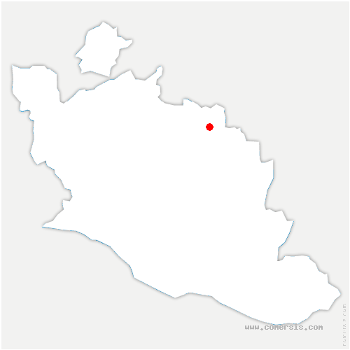 carte de localisation de Aurel