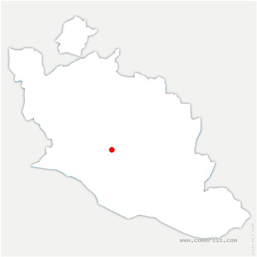 carte de localisation du Beaucet